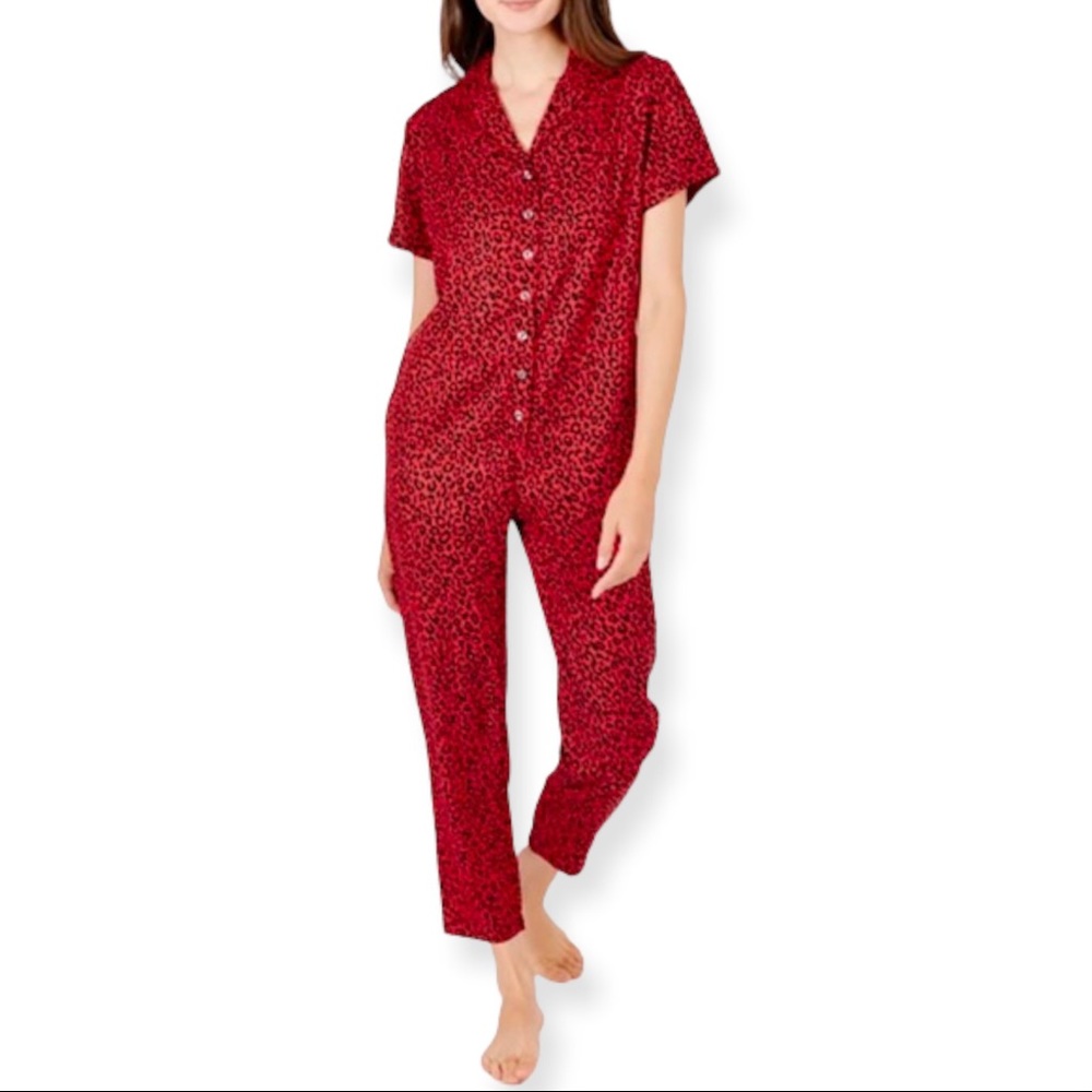 Smash + Tess Roxy Leopard Romper